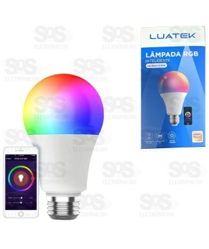 Lâmpada Inteligente E27 RGB 15W 127/220v LK-RGB-TX15W