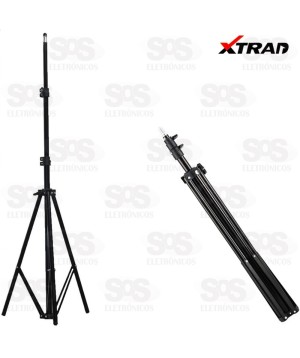 Tripé Para Iluminador E Câmera Fotográfica Xtrad ch0429b