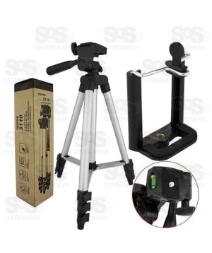 Tripé Telescópico Profissional TriPod 3110