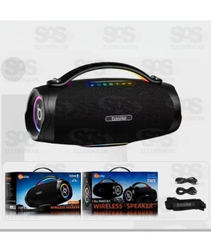 Caixa De Som Bluetooth 300W Basike Ba-RAD181