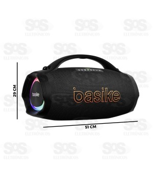 Caixa De Som Bluetooth 350W Basike Ba-RAD171