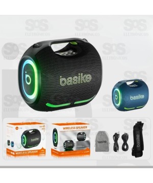 Caixa De Som Bluetooth 200W Basike Ba-RAD251