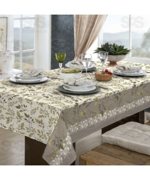 Toalha De Mesa Estampada 1,40x2,40m Pa Bella Mesa Raner