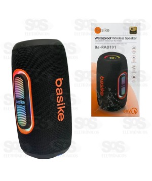 Caixa De Som Bluetooth 60W Basike BA-RAD191