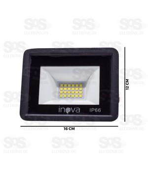 Refletor Holofote LED Branco 50W Inova Prime KV-459