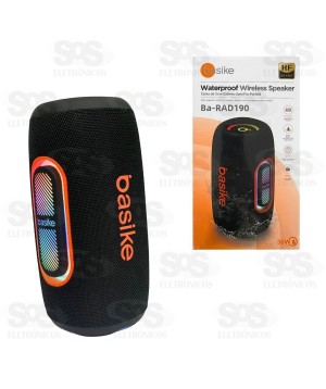 Caixa De Som Bluetooth 30W Basike BA-RAD190