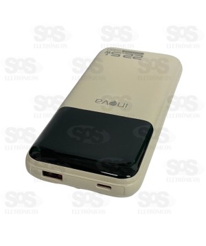Carga Extra 10.000mAh Com 2 Interfaces Inova POW-13015