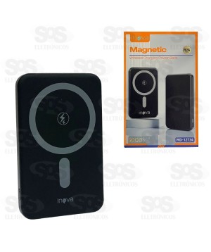 Carga Extra 5000mAh Por Indução Inova MD-12734