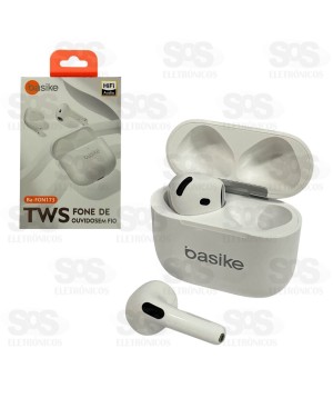 Fone De Ouvido Sem Fio Bluetooth Basike Ba-FON173