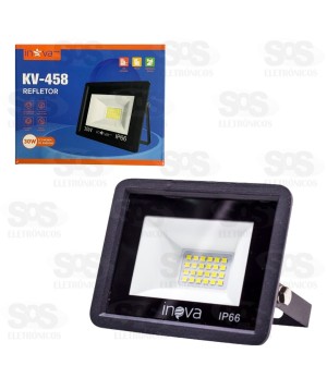 Refletor Holofote LED Branco 30W Inova Prime KV-458