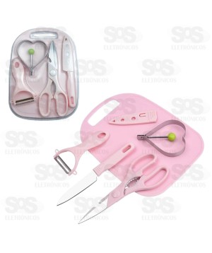 Kit Utensílios de Cozinha 5 Peças Inova Prime KV-709