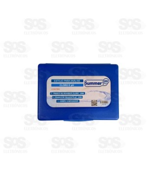 Estojo Para Analise de Cloro e PH 