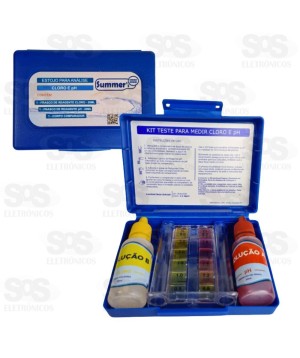 Estojo Para Analise de Cloro e PH 