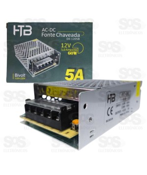 Fonte Chaveada Colmeia 12V 5A 60W DX-1205B
