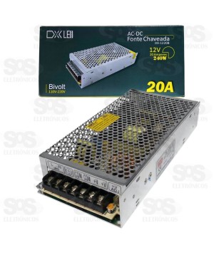 Fonte Chaveada Colmeia 12V 20A 240W DX-1220B