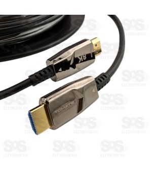 Cabo HDMI 2.1 30mts 8K (Fibra Óptica) Tomate MHD-8430