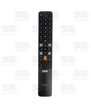 Controle Remoto TCL SmartTV Eletromex EL-7811