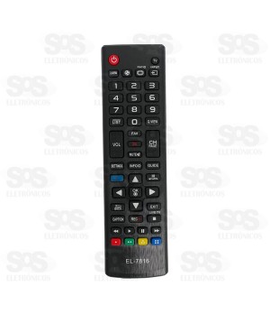 Controle Remoto LG SmartTV Eletromex EL-7816