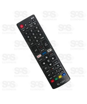 Controle Remoto LG Netflix/Amazon Eletromex EL-7261