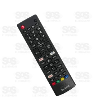 Controle Remoto LG Smart TV Eletromex EL-7260