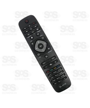 Controle Remoto Philips Smart TV Eletromex EL-7413