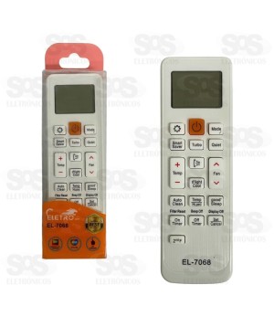 Controle Remoto Para Ar Condicionado Eletromex EL-7068