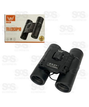 Binóculo Profissional 21x8 Com Foco Preciso Altomex G-291