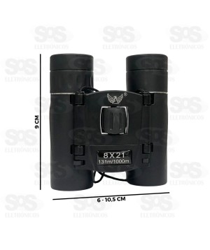 Binóculo Profissional 21x8 Com Foco Preciso Altomex G-291