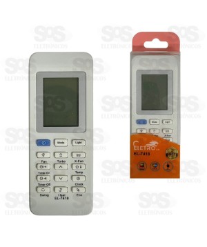 Controle Remoto Para Ar Condicionado Eletromex EL-7418