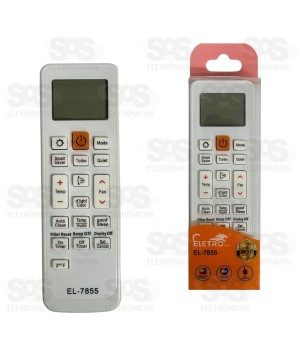 Controle Remoto Para Ar Condicionado Eletromex EL-7855
