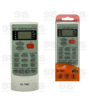 Controle Remoto Para Ar Condicionado Eletromex EL-7861