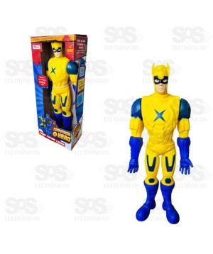 Boneco Comando Hero 40cm Em Vinil Homeplay Modelos Variados 