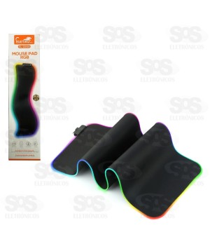 Mouse Pad Gamer LED RGB Eletromex EL-2209