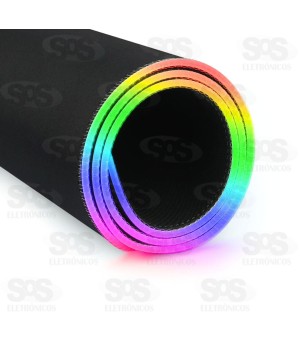 Mouse Pad Gamer LED RGB Eletromex EL-2209