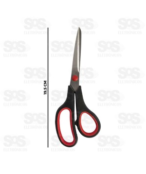 Tesoura Multiuso Aço Inox 19,5CM Hai Brasil TS05A