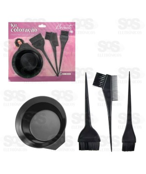Kit Para Pintar Cabelo 4 Peças Hai Brasil AIH1151