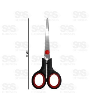 Tesoura Multiuso Aço Inox 14CM Hai Brasil TS04