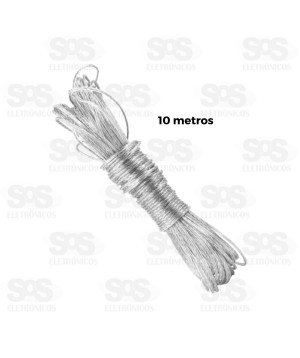 Corda Para Varal Fibra 10 Metros Hai Brasil AIH1846