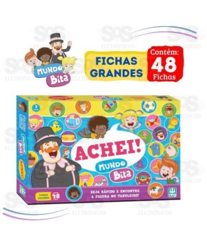 Jogo Achei! Mundo Bita Nig 0695