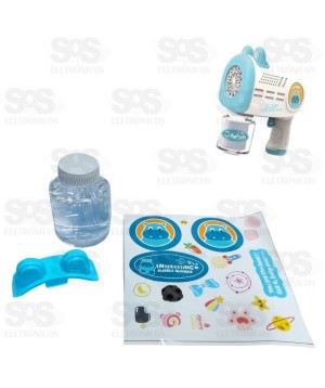 Metralhabolha de Sabão A Pilha Com Iluminação ARM-31