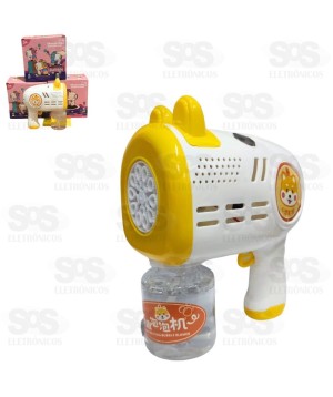 Metralhabolha de Sabão A Pilha Com Iluminação ARM-31