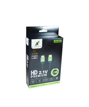 Cabo HDMI 8K 1.5 Metros X-Cell XC-8K1