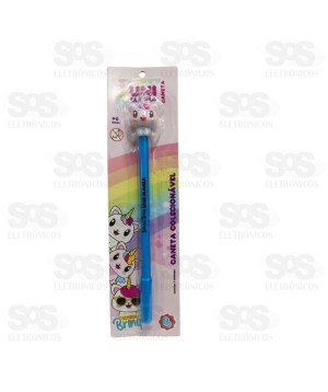 Caneta Gel Unicórnio Polibrinq SCB218