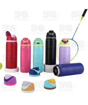 Garrafa Térmica Vácuo 800ml Cores Variadas TWU-535