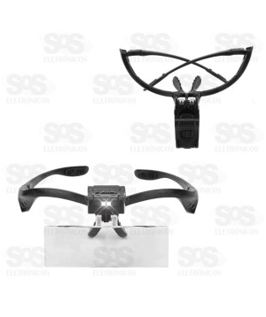 Óculos Lupa Com Ampliação 3.5X e Iluminação Altomex AL-1791