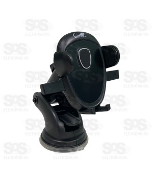 Suporte de Celular Com Ventosa  Eletromex EL-1921