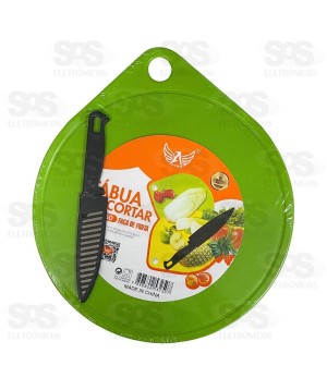 Tábua de Corte Redonda Com Faca Altomex AL-3250