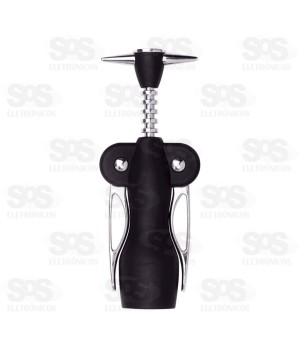 Abridor Saca Rolhas de Aço Inox Top Útil TOP1245