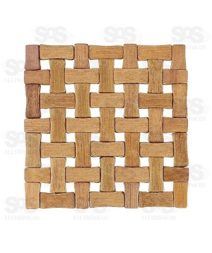 Descanso de Panela Bambu 19CM Top Útil TOP2342