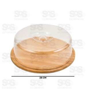 Boleira de Bambu 28CM Top Útil TOP2167